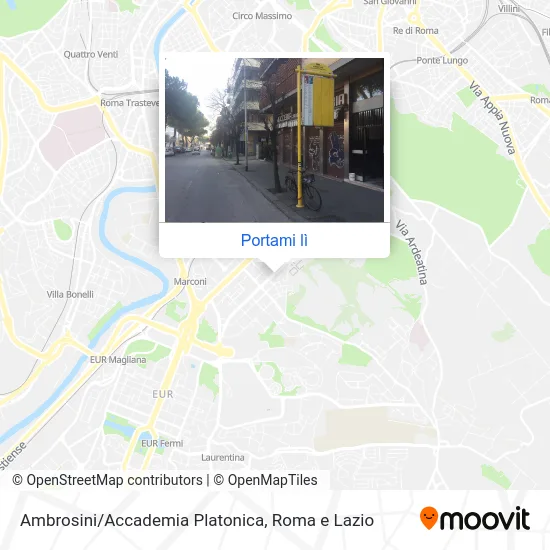 Mappa Ambrosini/Accademia Platonica