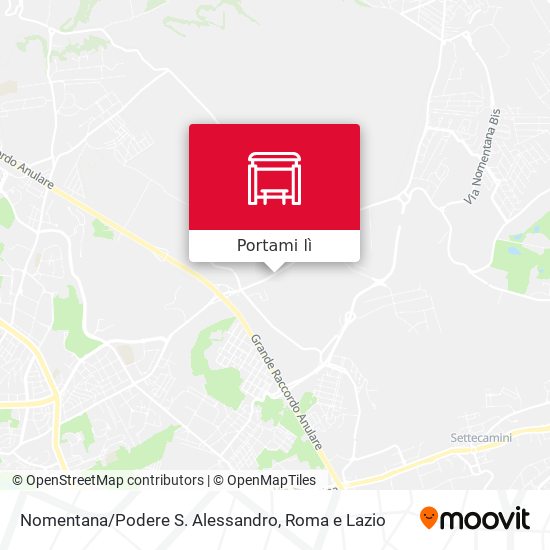 Mappa Nomentana/Podere S. Alessandro