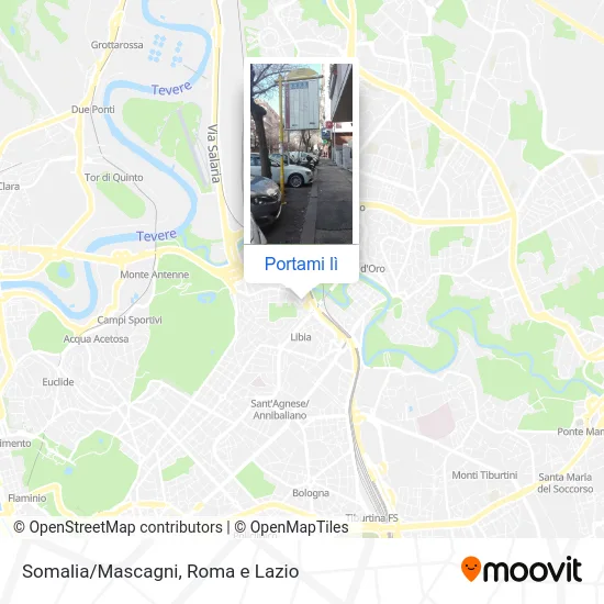 Mappa Somalia/Mascagni