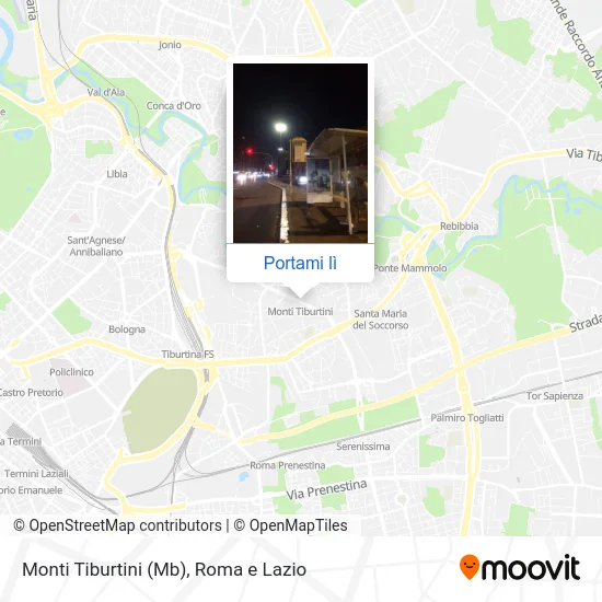 Mappa Monti Tiburtini (Mb)