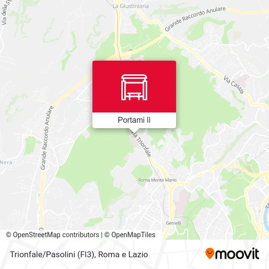 Mappa Trionfale/Pasolini (Fl3)