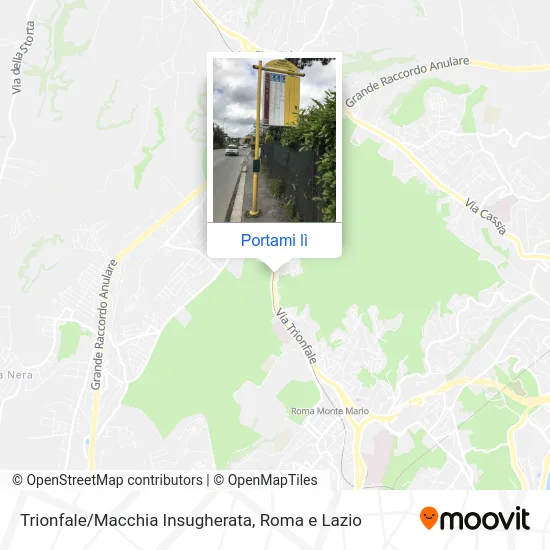 Mappa Trionfale/Macchia Insugherata