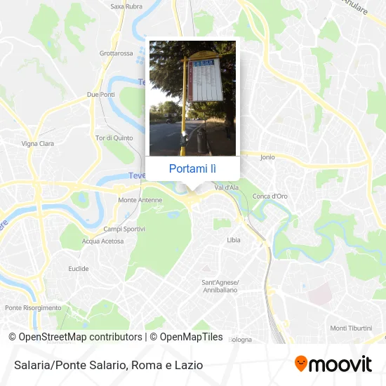 Mappa Salaria/Ponte Salario