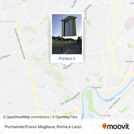 Mappa Portuense/Fosso Magliana