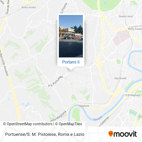 Mappa Portuense/S. M. Pistoiese