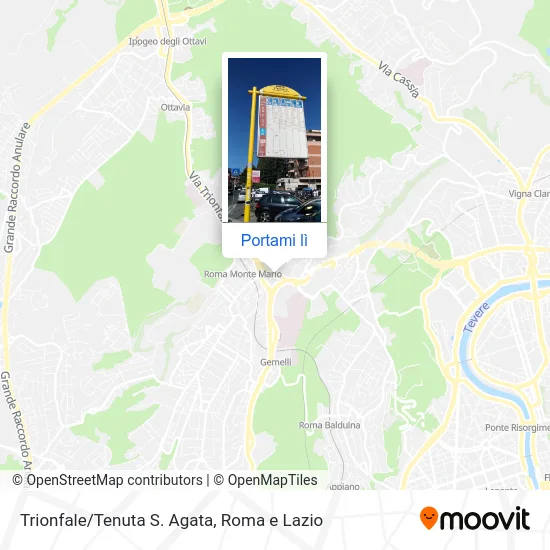 Mappa Trionfale/Tenuta S. Agata