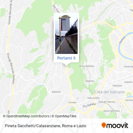 Mappa Pineta Sacchetti/Calasanziane