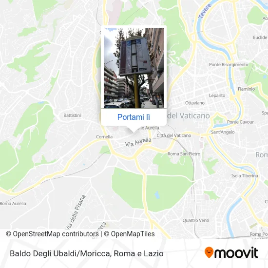 Mappa Baldo Degli Ubaldi/Moricca