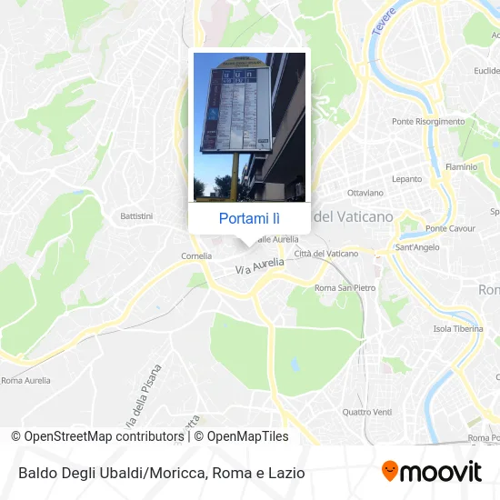 Mappa Baldo Degli Ubaldi/Moricca