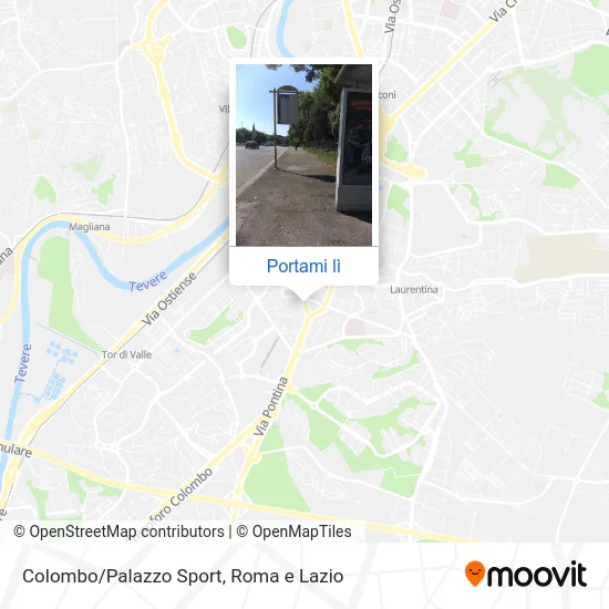 Mappa Colombo/Palazzo Sport