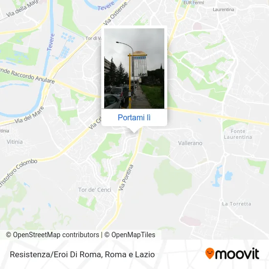 Mappa Resistenza/Eroi Di Roma