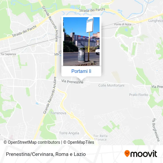 Mappa Prenestina/Cervinara