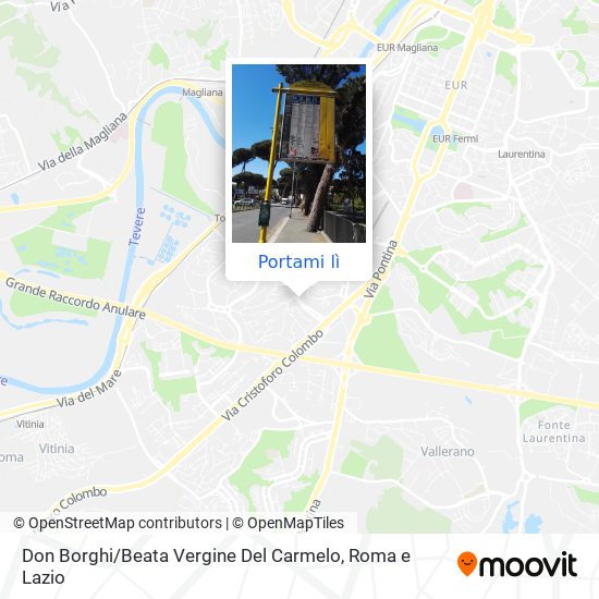 Mappa Don Borghi / Beata Vergine Del Carmelo
