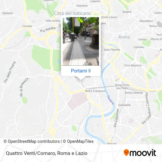 Mappa Quattro Venti/Cornaro