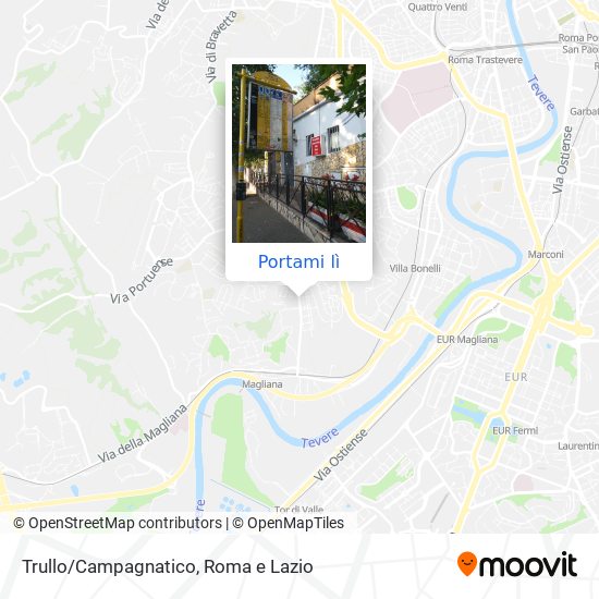 Mappa Trullo/Campagnatico