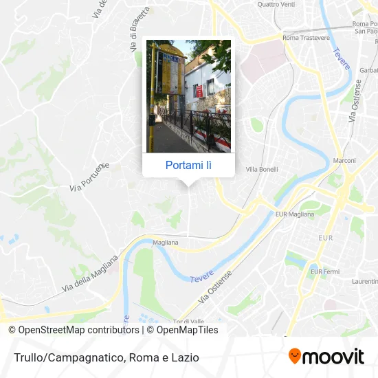 Mappa Trullo/Campagnatico