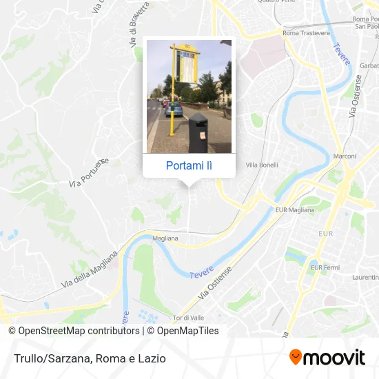 Mappa Trullo/Sarzana