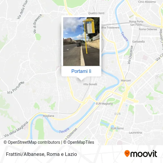 Mappa Frattini/Albanese