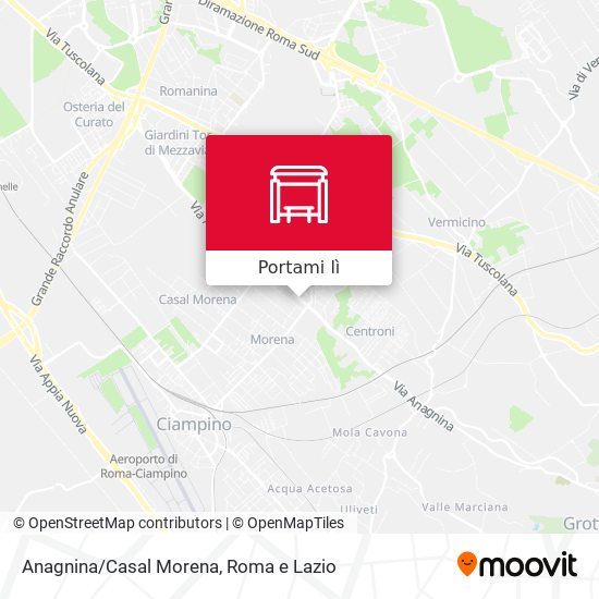 Mappa Anagnina/Casal Morena