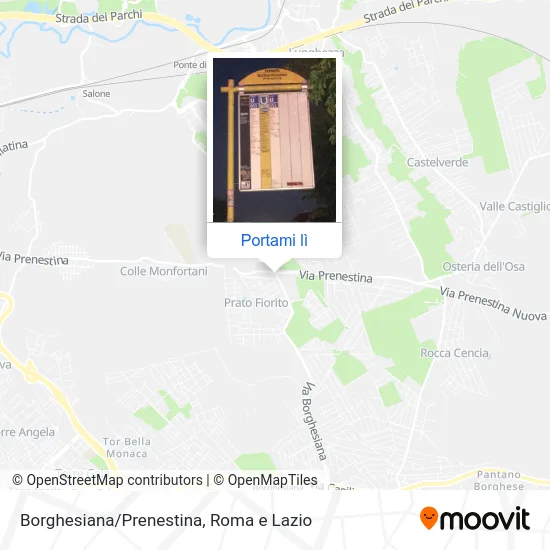 Mappa Borghesiana/Prenestina