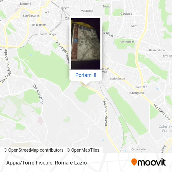 Mappa Appia/Torre Fiscale