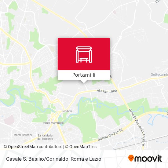 Mappa Casale S. Basilio/Corinaldo