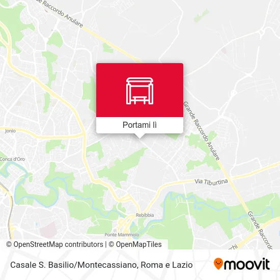 Mappa Casale S. Basilio / Montecassiano