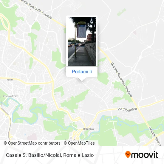 Mappa Casale S. Basilio/Nicolai