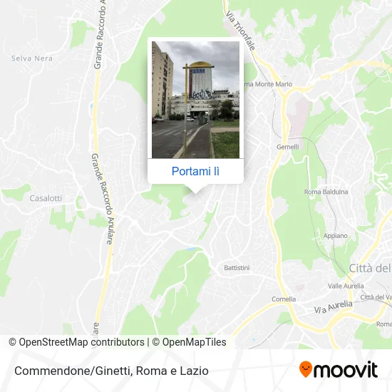 Mappa Commendone/Ginetti