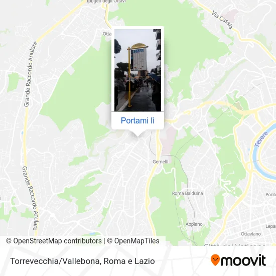 Mappa Torrevecchia/Vallebona