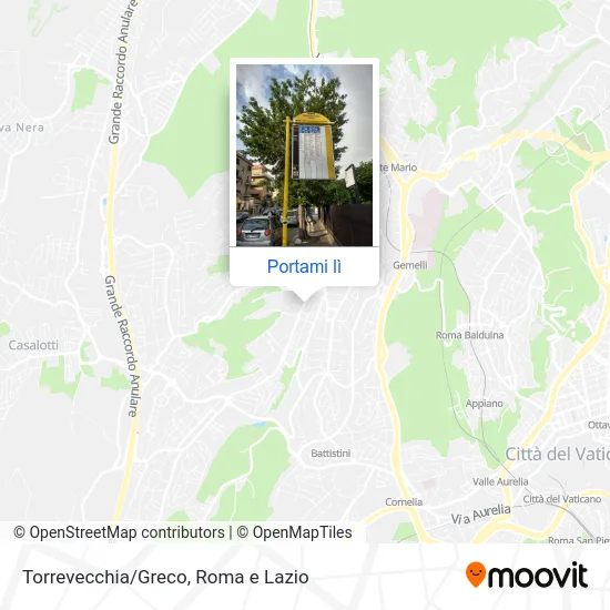 Mappa Torrevecchia/Greco