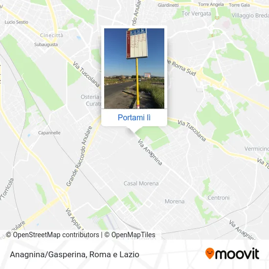 Mappa Anagnina/Gasperina