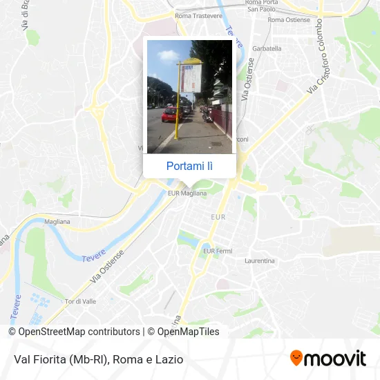 Mappa Val Fiorita (Mb-Rl)