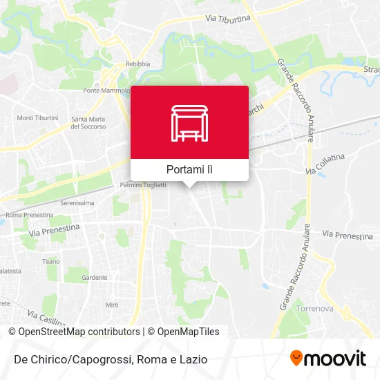 Mappa De Chirico/Capogrossi