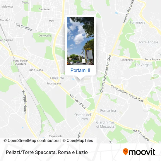 Mappa Pelizzi/Torre Spaccata