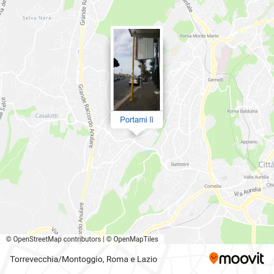 Mappa Torrevecchia/Montoggio