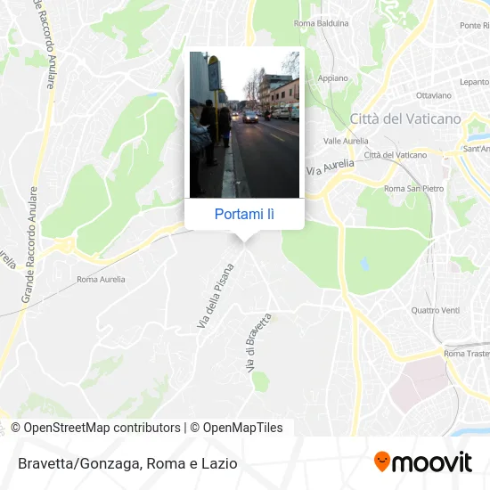 Mappa Bravetta/Gonzaga