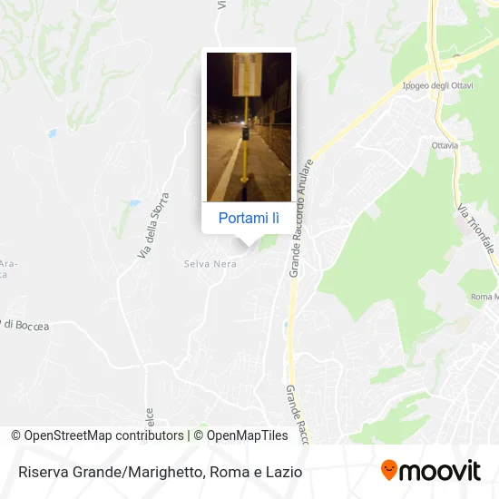 Mappa Riserva Grande/Marighetto