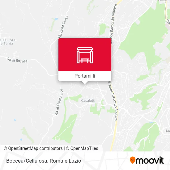 Mappa Boccea/Cellulosa