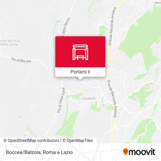 Mappa Boccea/Balzola