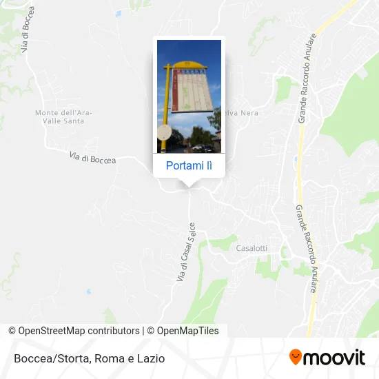 Mappa Boccea/Storta