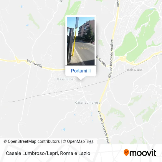 Mappa Casale Lumbroso/Lepri