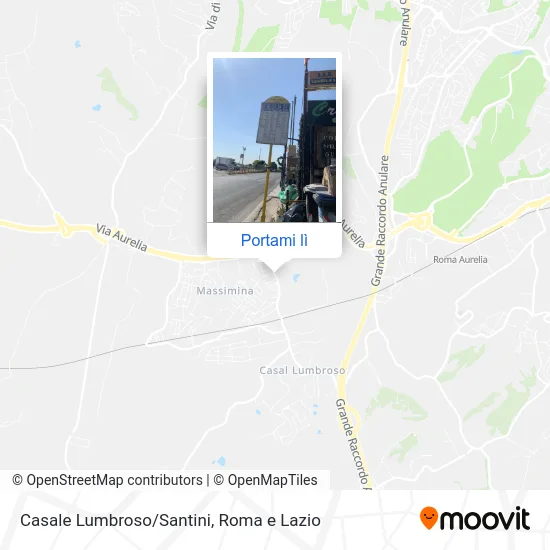 Mappa Casale Lumbroso/Santini