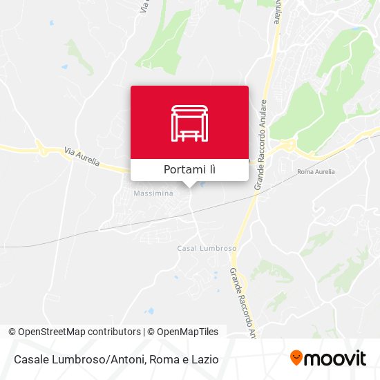 Mappa Casale Lumbroso/Antoni