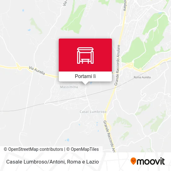 Mappa Casale Lumbroso/Antoni