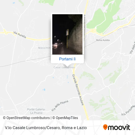 Mappa V.lo Casale Lumbroso/Cesaro