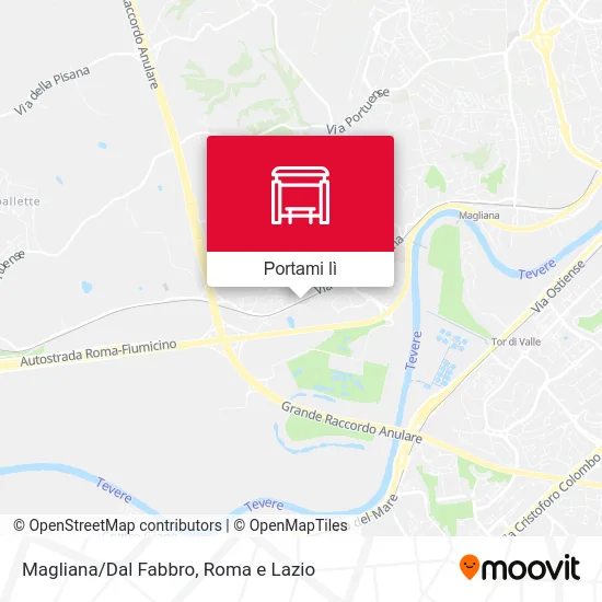 Mappa Magliana/Dal Fabbro