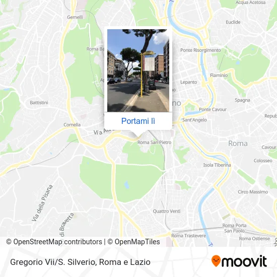 Mappa Gregorio Vii/S. Silverio