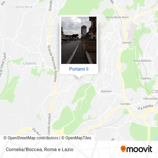 Mappa Cornelia/Boccea