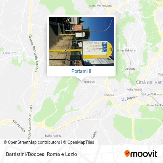 Mappa Battistini/Boccea